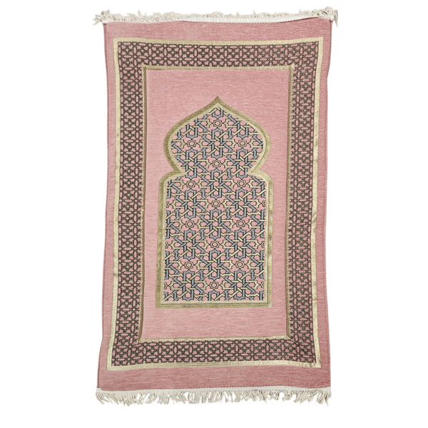  سجادة الصلاة المريحة المبطنة بمادة الرغوة الذكية