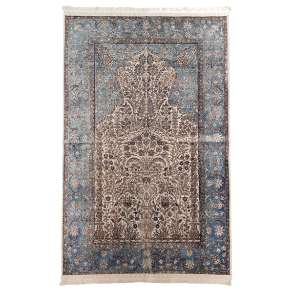 Luxurious Smooth Turkish Prayer Mat-HDJ5004