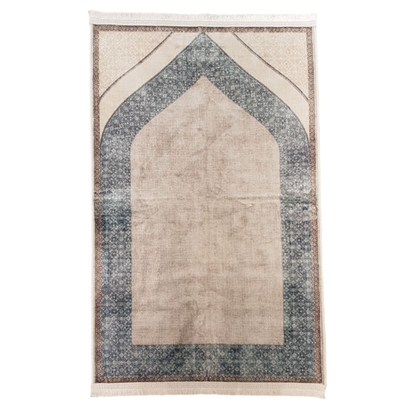 Luxurious Smooth Turkish Prayer Mat-HDJ5254