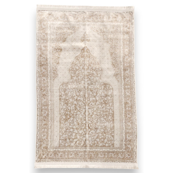 Luxurious Smooth Turkish Prayer Mat-HDJ1065-04