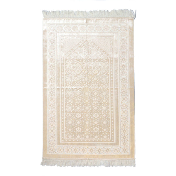 PRAYER MAT MEMORY FOAM - DANA 1 (IVORY)